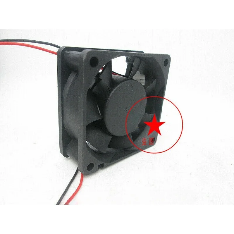 MY 1PC For HENGFU HF6025S12H 12V 0.20A 6025 60*60*25MM two-wire cooling fan