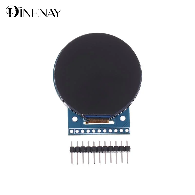 360 x 360 Pixel, 1,53 Zoll rundes TFT-Display: ST77916 QSPI-Farb-LCD-Bildschirm – kompatibel mit Arduino