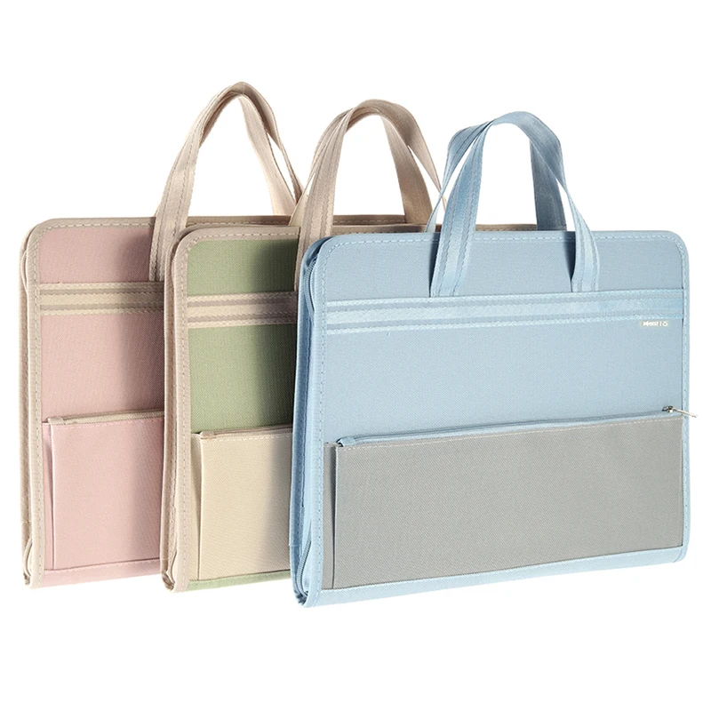 KOBEST 13Layers A4 Oxford Cloth Portable Affairs Package Simple Large Capacity Test Paper Data Classification Storage Bag