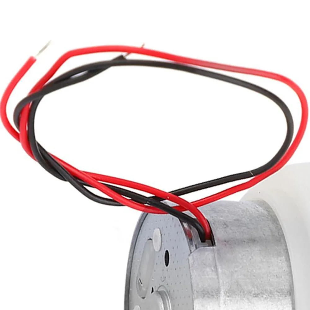 1pcs/3pcs DC 6V Speed Reduction Motor 5RPM Low Consumption Geared Motor High Torsion Plastic Geared Gear Reduction Motor