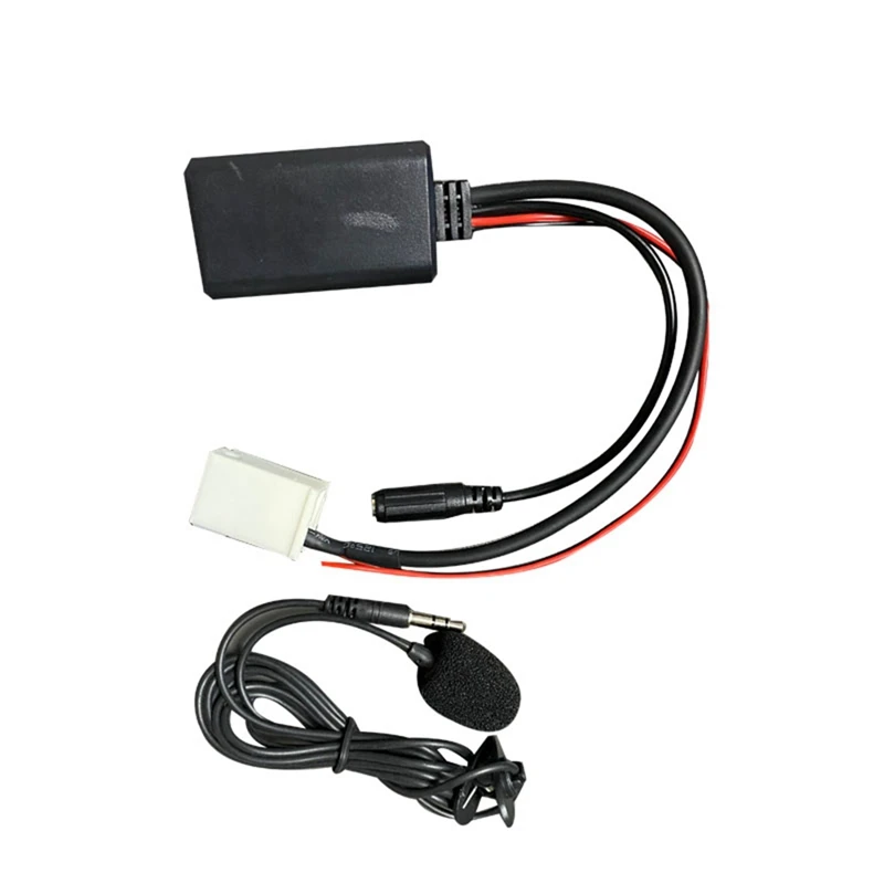 For Mercedes-Benz W169 W245 W203 W209 W251 W221 R230 Bluetooth Module Receiver Adapter Radio Stereo AUX Cable Adapter Durable