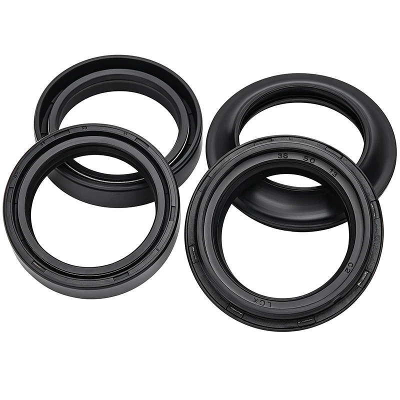 38*50*11 Motorcycle Front Fork Damper Oil Seal Dust Seal For YAMAHA FZR400 600 XV1000 1100 750 XJ700 For Suzuki RM125  250 400 view 2