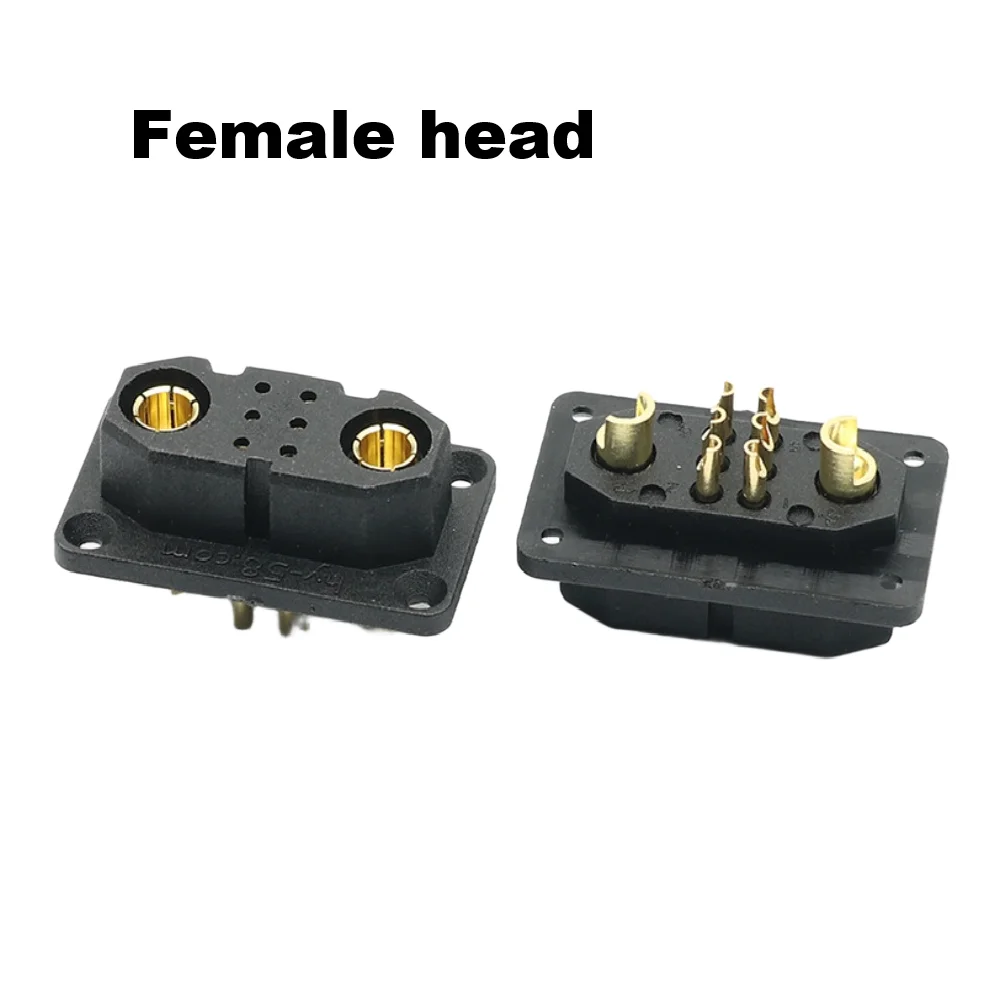 1pc HY2+6P Connector Interface Male Female Lithium Battery High Current Connector For Electric Vehicles Power Transmission