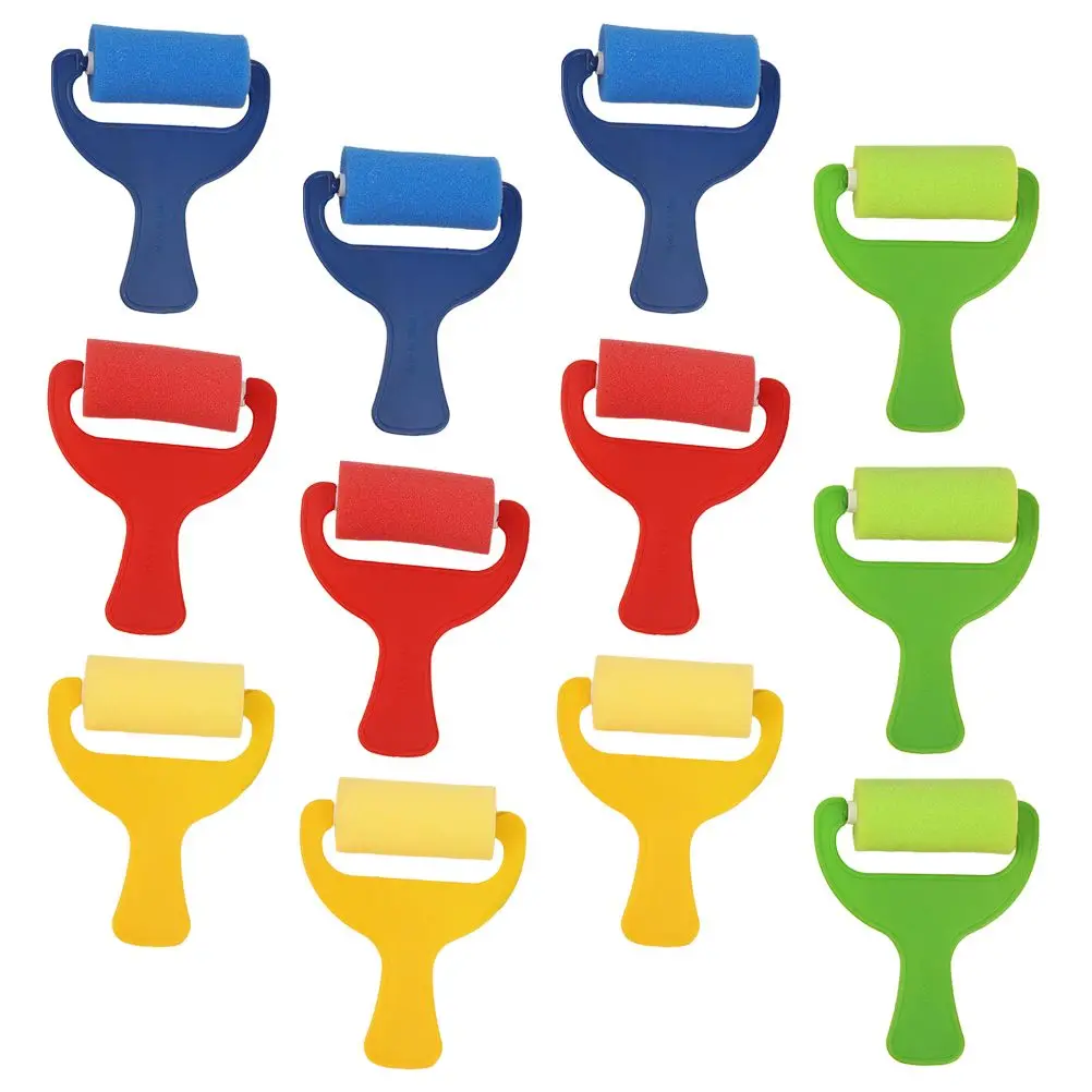 12 szt. Inne materiały Rolki dziecięce Graffiti Gąbka do malowania