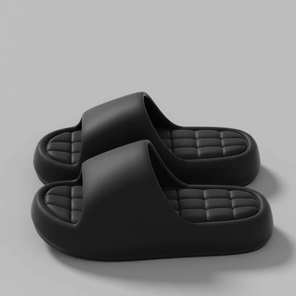 

New Anti-Slip Sports Slippers Wear-Resistant Elevated Cool Slipper Casual Outdoor Slippers Women