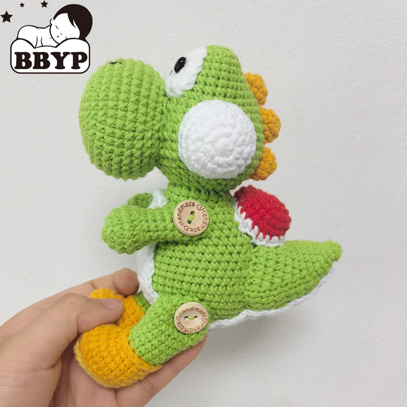 Crochet Dinosaur Keychain, Handmade Knitted Puppy Pendant, Home Decor Car Ornament, Cute Christmas Gift for Women Friends