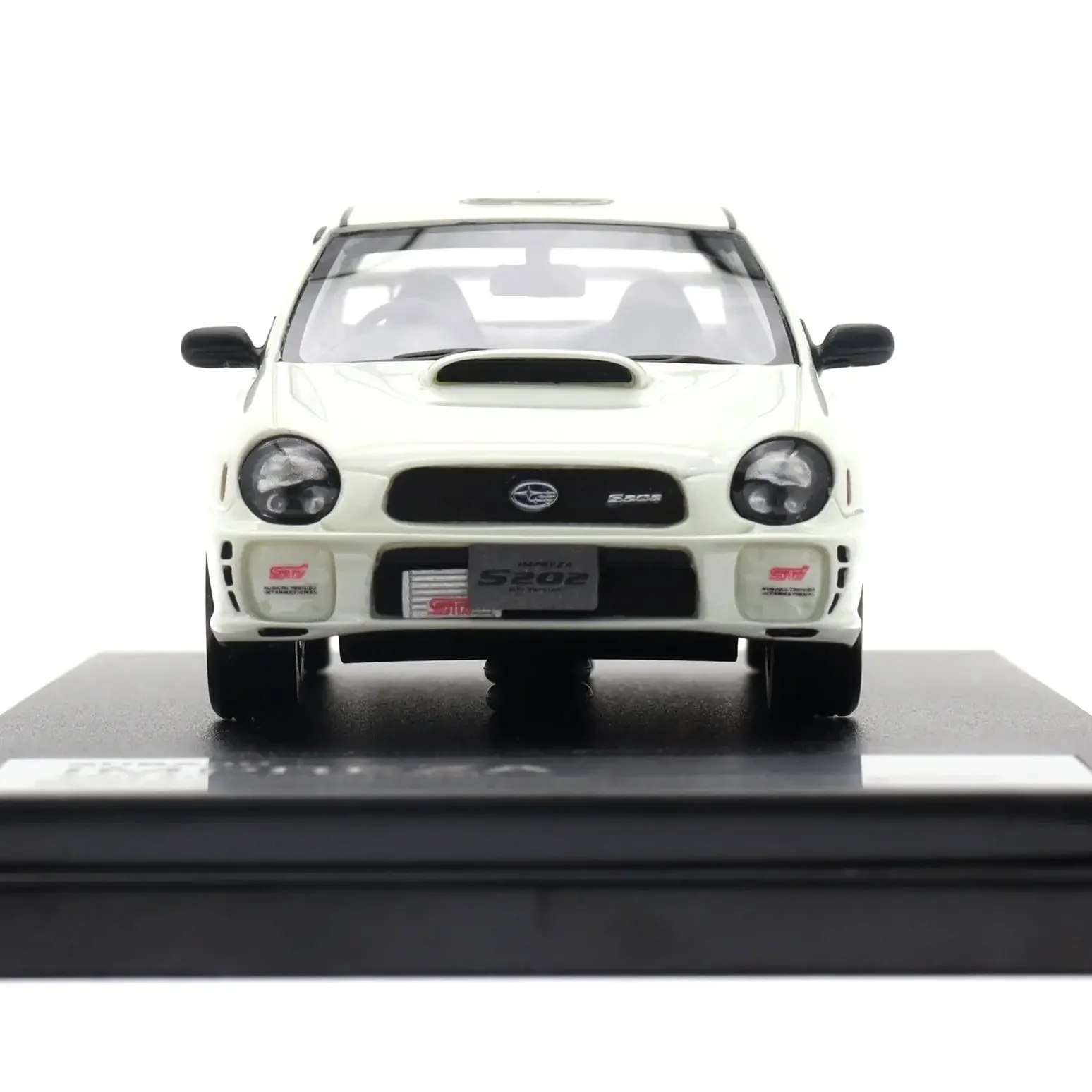 

Hi Story 1:43 Scale Model for J-43526 IMPREZA S202 STi Version 2002 Resin Car Model Toy Vehicles Simulation Collection