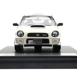 Hi Story-modelo a escala 1:43 para J-43526 IMPREZA S202 STi, versión 2002, coche de resina, vehículos de juguete, colección de simulación