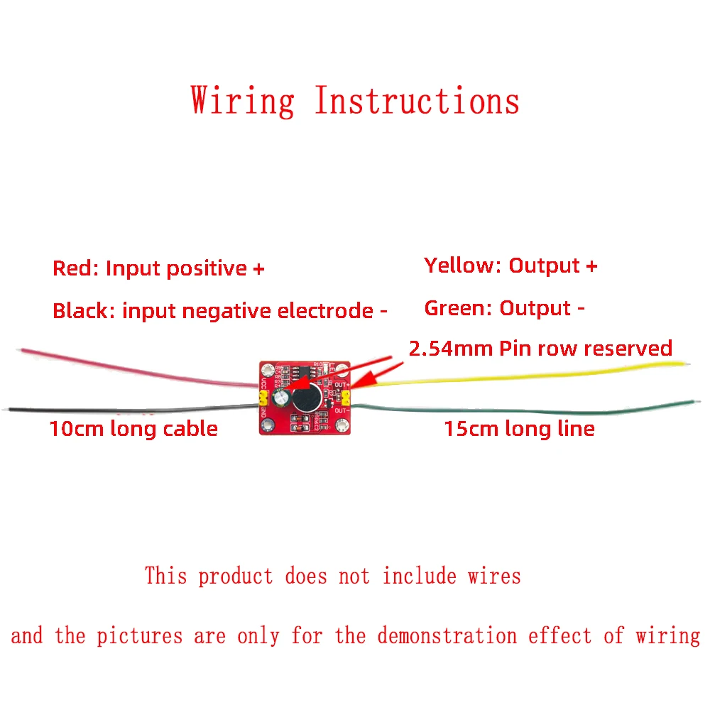 Voice Control Delay Switch Module DC 3V-9V 1.5A Drive LED Table Lamp Motor Electric Fan Clapping Sound Control Board 2M inductio