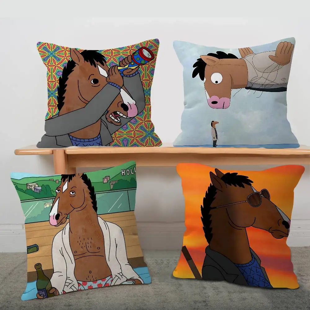 B-BoJack Animation H-Horseman Lucky Dragon pillow cover sofa cushion cover home room decoration children gift