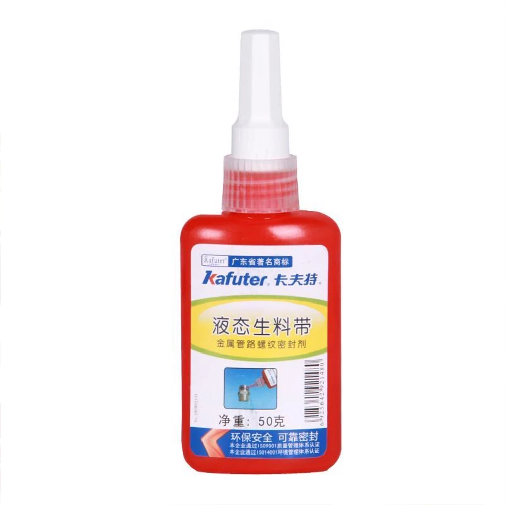 Anti-Loosen Screw Glue - High Temp Resistant Anaerobic Threadlocker, Removable Sealant for All Metal Fasteners, 10g/50g