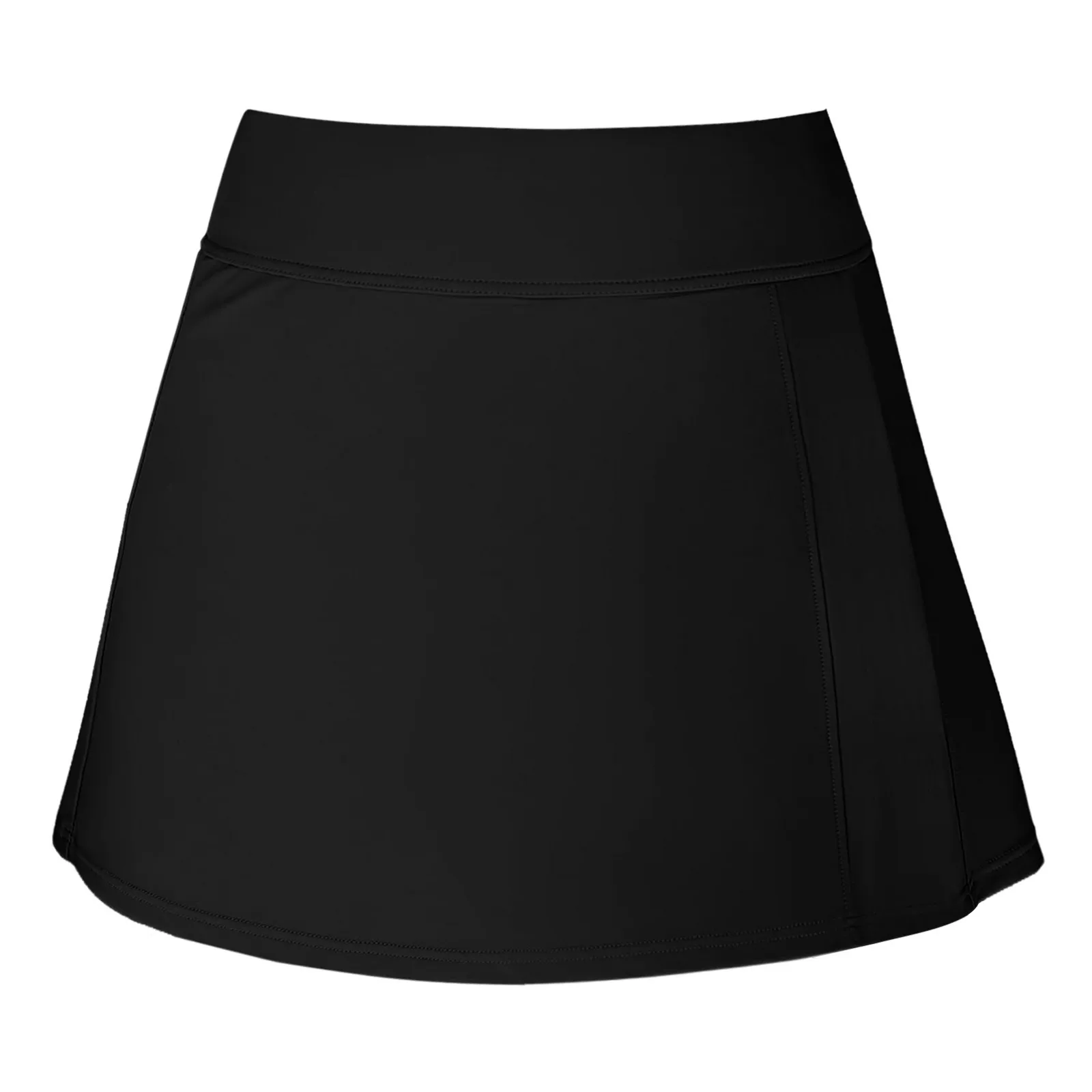 Bikini Bottom Womens Swim Skirt Built-in Briefs Shorts Skirt Layered Ruffled Swim Bottoms Solid Swimming Shorts Skirt For Sports