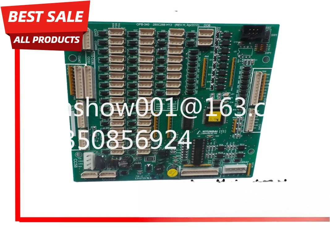 New, modern elevator, car communication board OPB-340 280C288H13 command board, inner call board
