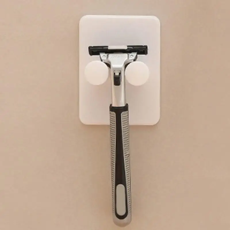 Rasoio per doccia rasoio senza foratura gancio da parete Organizer appendiabiti bagno doccia rasoio organizzazione Must-have per piastrelle