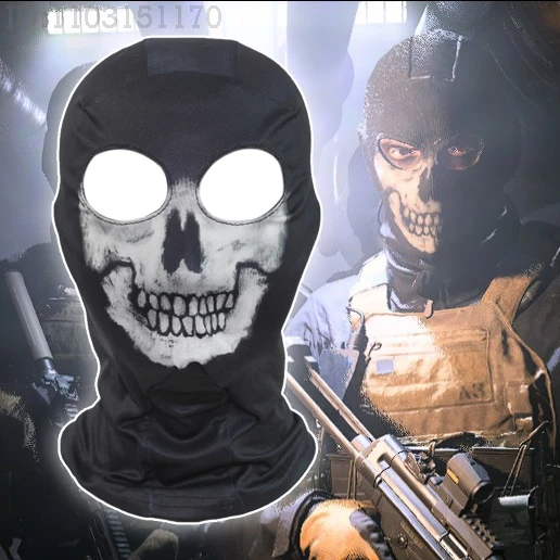 

Call of Duty Ghost Soap Alejandro Mask Cosplay Anonymous Sexy Accessories Outfit Decors Simon Riley Sergeant Halloween Party