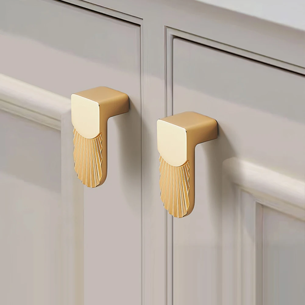 

Wardrobe Drawer Handles Gold Instantly Upgrades Old Furniture Style For Living Room Cabinet