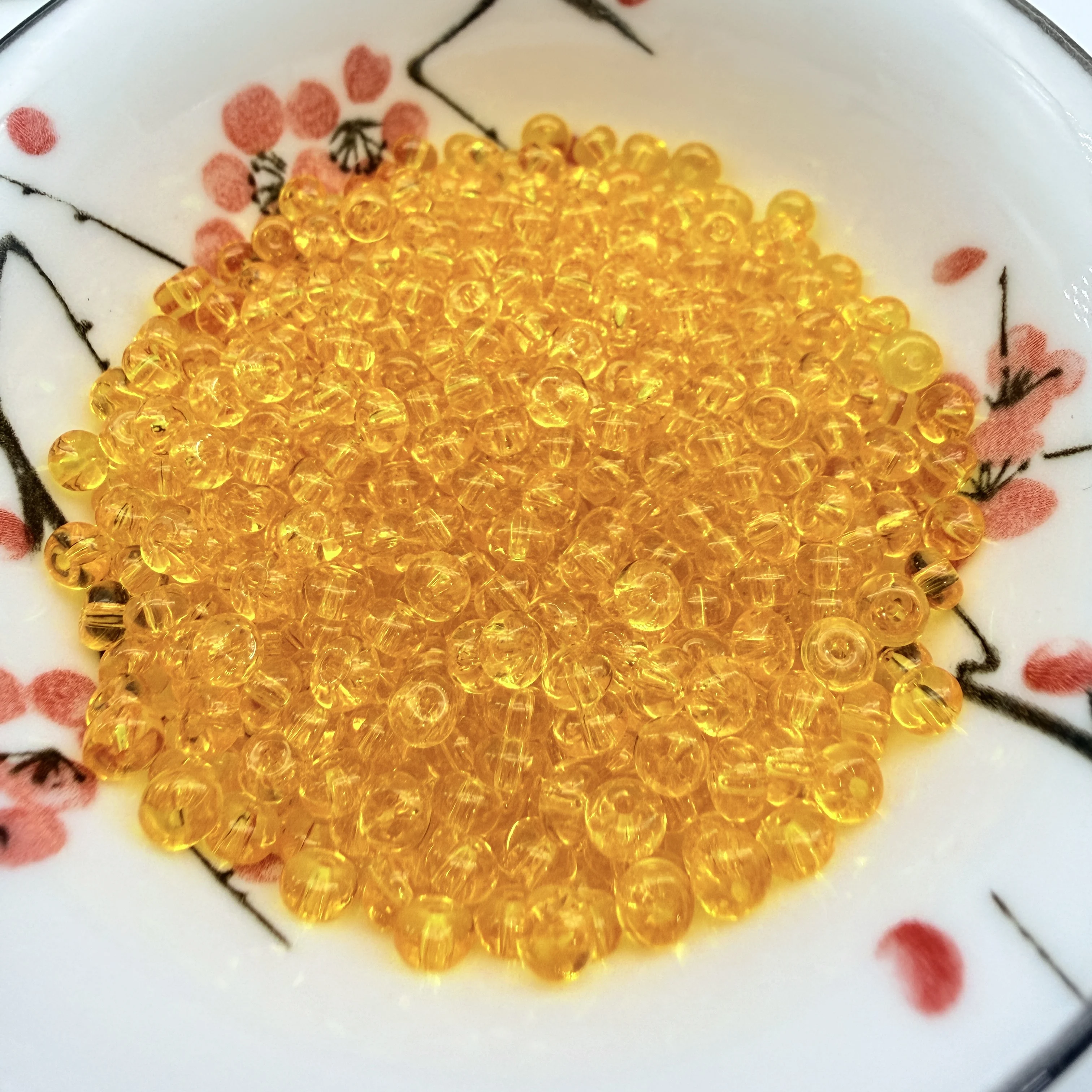 600pcs 2x4mm Pale Amber Yellow Abacus Glass Beads Loose Beads For Jewelry Bracelet DIY Handmade Beading Accessories