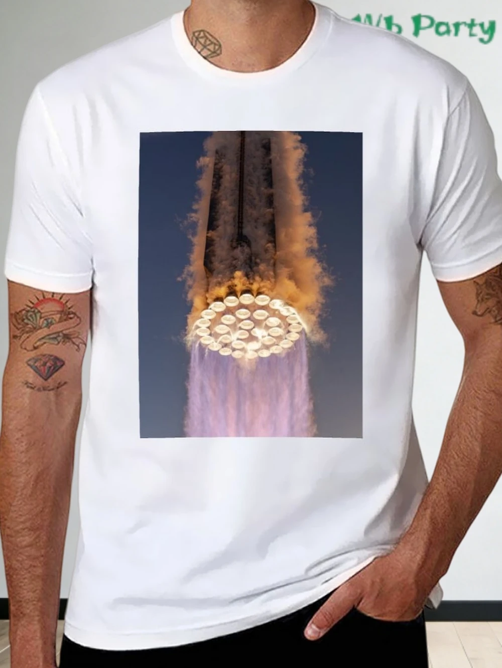 

Men's T-Shirt Rocket Launch 3D Printed New Summer Casual Fashion Street Cartoon Short Sleeved Top for Man Round Neck Y2k T-Shir