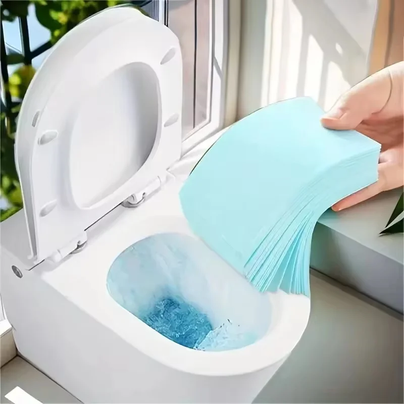 One-time Use Toilet Cleaning Sheet Floor Cleaning Sheet Mop Floor Toilet Cleaning Home Hygiene Tile Cleaning Sheet Washing