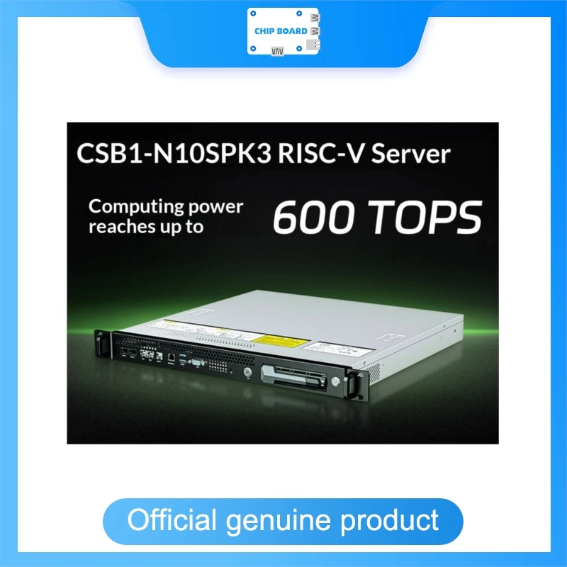 Firefly CSB1-N10SPK3 RISC-V Server Board, SpacemiT K3 1U Edge AI Platform for Large Model Computing