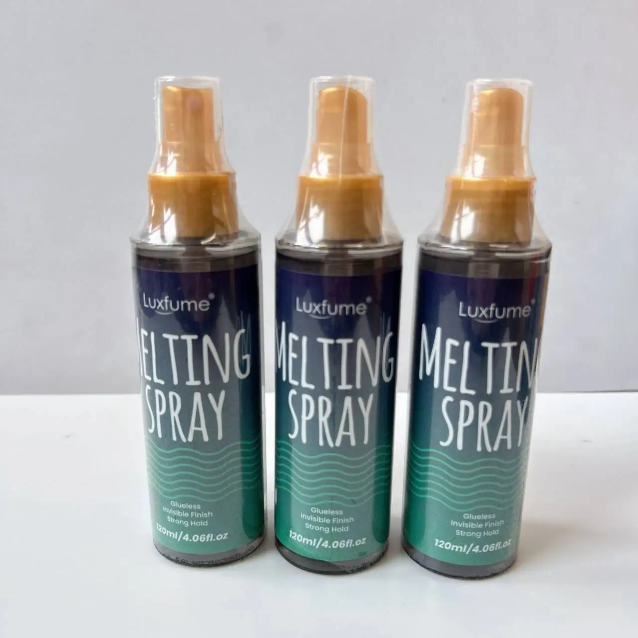 

120ml Front lace wig glue Melting Spray 120ml For lace wigs Long Lasting melting Spray Front Lace Wig Glue spray to melt the wig