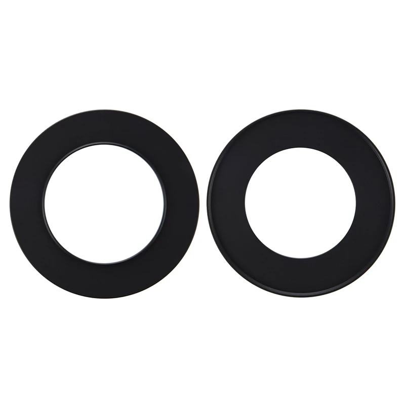 ارتفاع-2 Pcs الأسود كاميرا عدسة ترشيح خطوة حتى خاتم محول ، 1 قطعة 49 مللي متر-72 مللي متر و 1 قطعة 49 مللي متر-77 مللي متر
