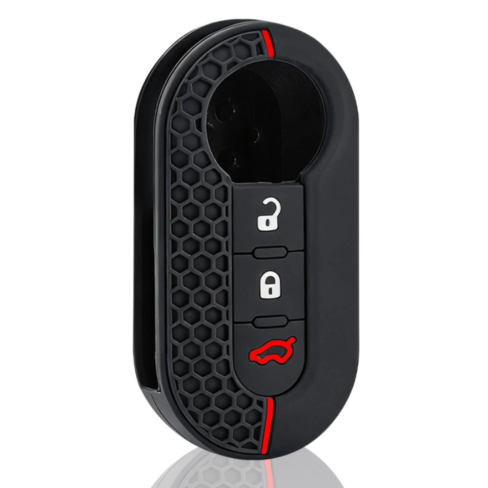 

Силиконовый чехол для ключей с дистанционным управлением, чехол для ключей от автомобиля Peugeot Boxer для Citroen Jumper для Fiat 500 Panda Ducato 500L Punto Lancia Musa