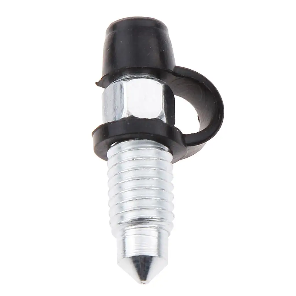 M8 x 1.25mm Brake Caliper Bleed Screw for Motorcycle Bike Sliver