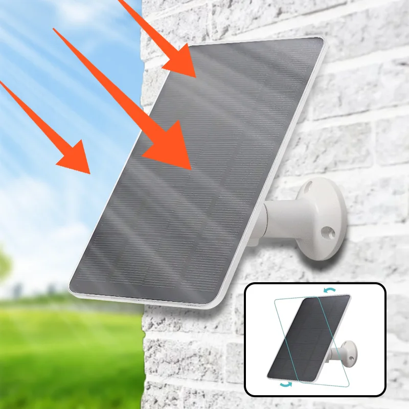 Xiaomi 3 واط 6 فولت شاحن لوحة طاقة شمسية في الهواء الطلق كاميرا جرس الباب مراقبة الأمن شاحن صغير نوع-C نظام الإضاءة المنزلية الألواح الشمسية