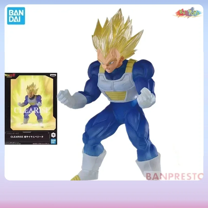 

В наличии Bandai Original BB Banpresto Аниме Dragon Ball Z CLEARISE Vegeta ПВХ Фигурки Модель Игрушки Рождественский подарок на день рождения