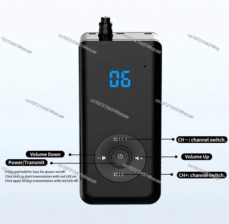 Ear Hook Wireless Bluetooth Swimming Training Headphones Headset Earphone FM Transmitter Bone Conduction Earphone Receiver view 2