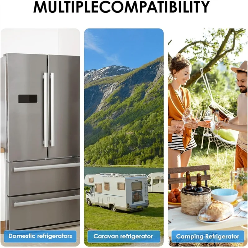 AAAN-Mounting Clip Thermistor For Norcold RV Refrigerator- Fits Models 618548 633734, 4-Pack Replacement Part