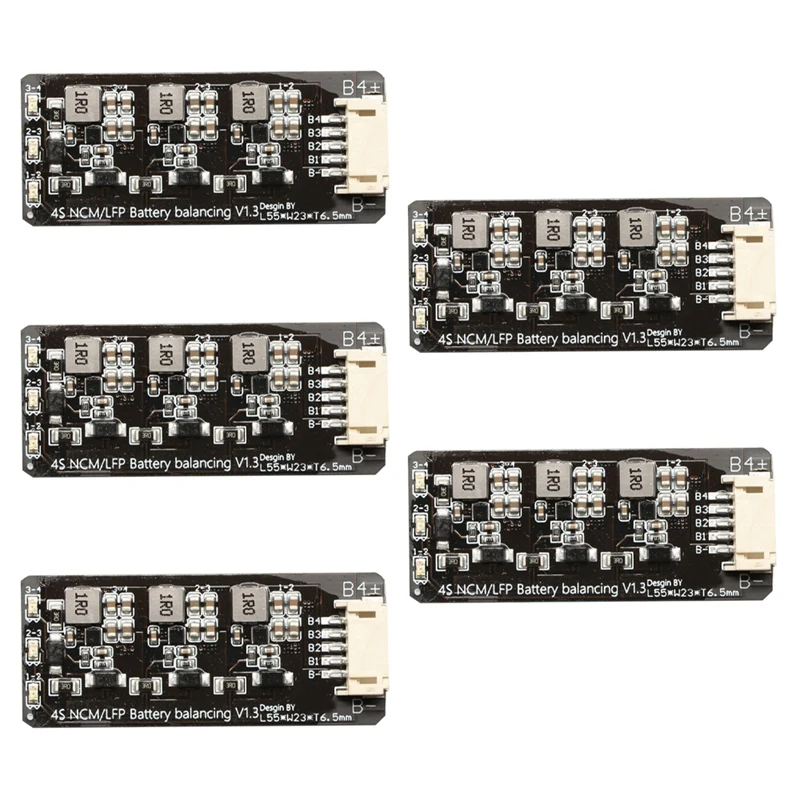 

5X 4S Li-Ion Lipo Lifepo4 LFP Battery Active Equalizer Balancer BMS 1.2A Balance Energy Transfer Board