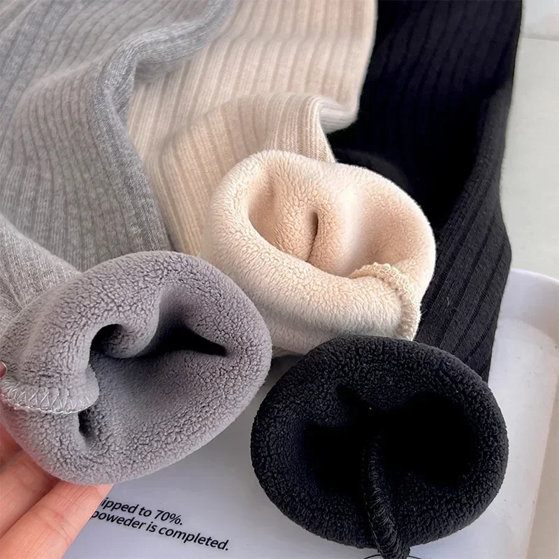 2024 Autumn Winter Baby Girls Pant Baby Warm Leggings Children\'s Velvet Pants Solid Trousers Kids Clothes Korean Style