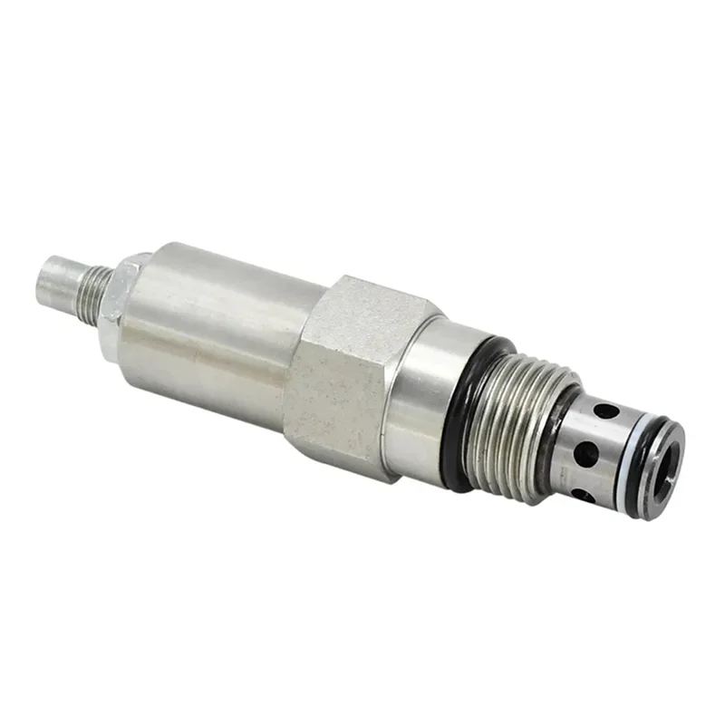 

1 шт., регулирующий клапан сброса давления погрузчика, серебристый металл для корпуса, экскаватора-погрузчика 580L 580SM, погрузчика, ландшафтера