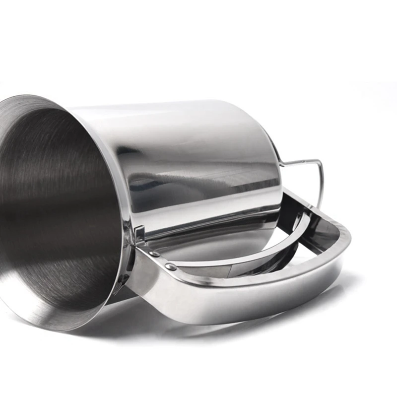 Handheld Stainless Steel Batter Dispenser Cake Cupcake Dough Dispensers Kitchen Tool Baking Flour Paste Funnel-A79M