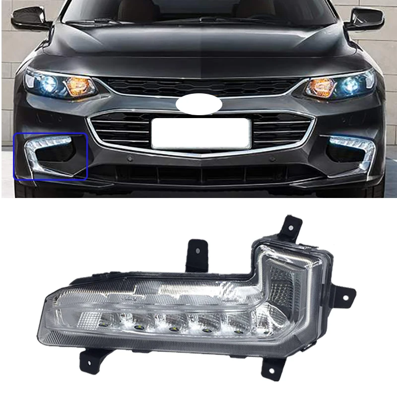 

Yasong For Chevrolet Malibu XL 2016 2017 2018 Front Bumper Fog Light Foglamp DRL Running Lamp Headlight Foglight Taillight