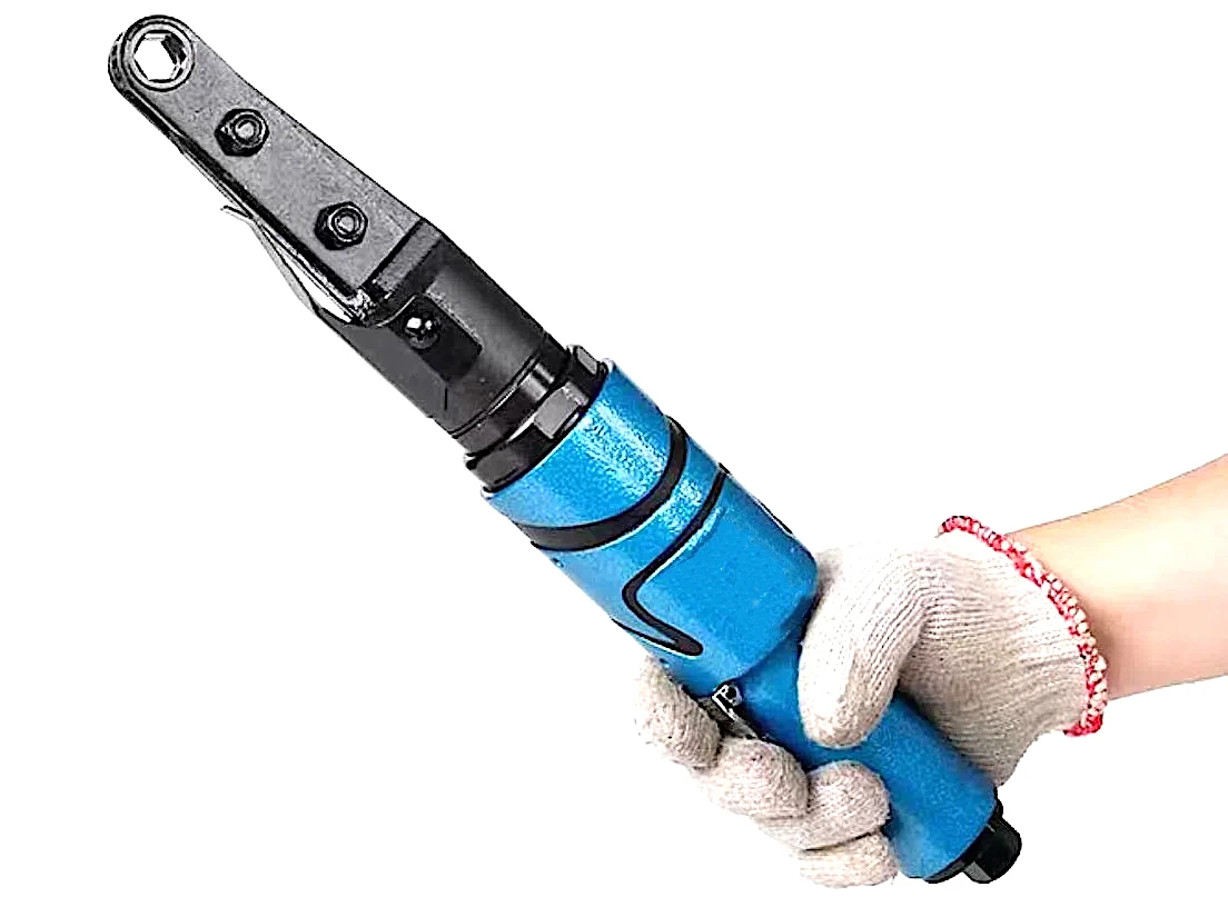 

TY5T214A160 Pneumatic Thru-Hole Ratchet |160 Degree Angle |220 Rpm |10Nm | 10mm -14mm Capacity | Tarboya Tools