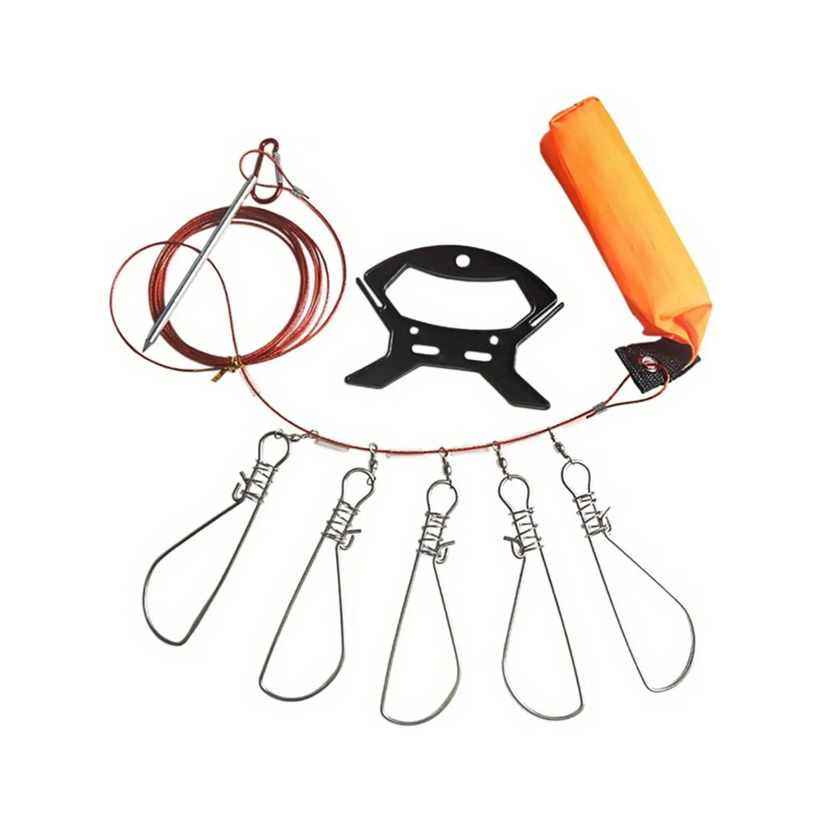 Fishing Stringer Big Fish Lock with Float Fish Stringer for Kayak for Bass Large