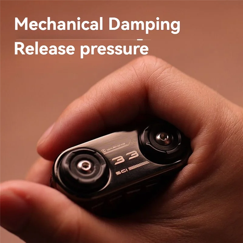 Venda quente brinquedo do tanque do rolo de inquietação para o alívio do estresse-brinquedo do inquietação da catraca do metal para a ansiedade-brinquedo de mesa para adultos e crianças