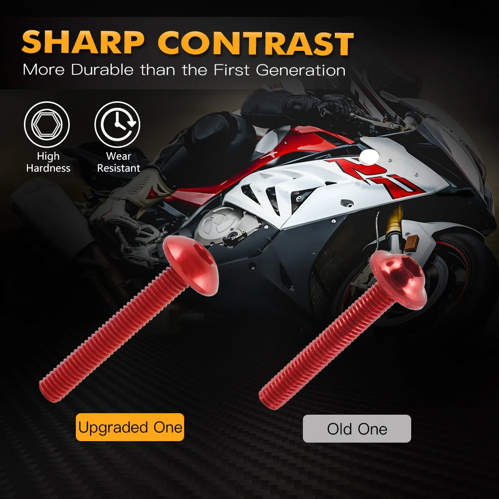 177 Chiếc Xe Máy Vít Fairing Bu Lông Thân Tô Vít Các Loại Hạt Dành Cho Xe Honda Forza 125 Hornet 600 Cb125r Xadv Cbr 600 Rr cbr500r Nổi Dậy 500