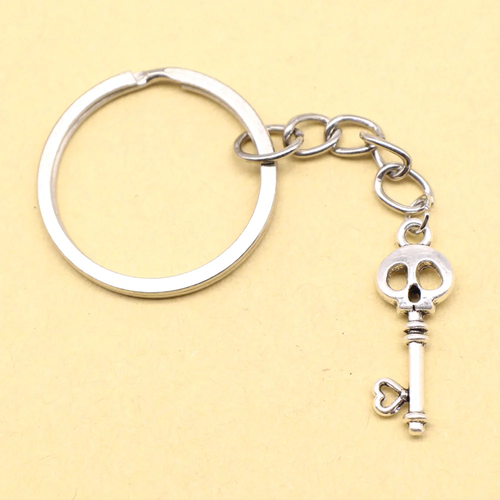 1 Piece Keys Keychain For Keys Jewelry Making Supplies 10x26mm