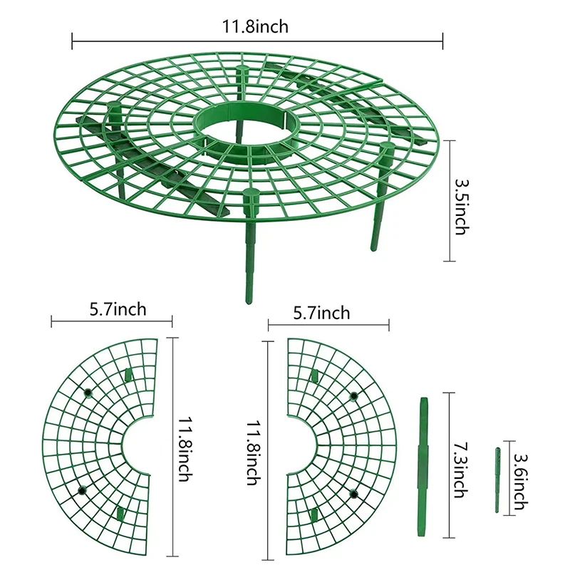 Strawberry Plant Stand with 4 Rugged Legs; Keep Berries Spotless, 1/5pcs Set Garden Tool