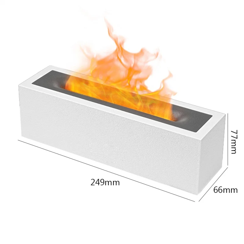 Imagem -06 - Simulação Flame Aroma Difusor Umidificador de ar Óleo Essencial para Casa Difusor de Aroma Ultra-sônico Elétrico Óleo Essencial