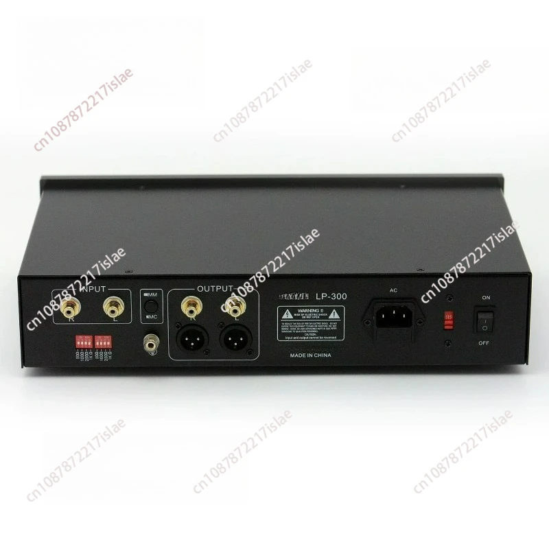 Vinyl Record Phono Amplifier, Dual Purpose MM MC Preamplifier with High Resolution Sound Performance