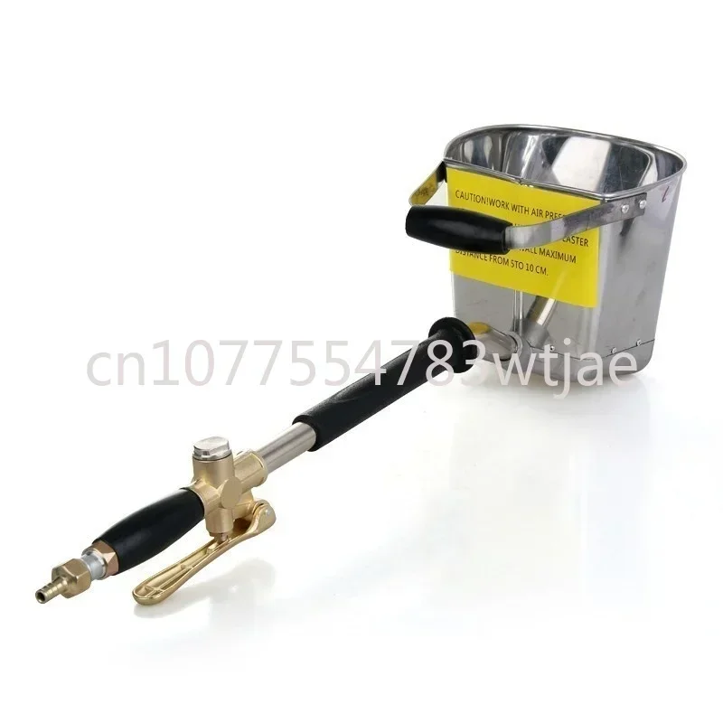 

4-5L mortar cement spray gun, gypsum spray wall plaster, high-pressure automatic vacuum jet pump