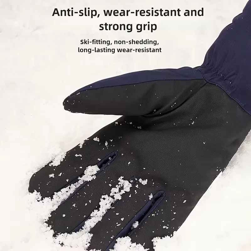 

CZHIYAO Winter Outdoor Skiing Gloves Warm Thickened With Touchscreen Function For Men Women For Cycling Working Outdoor To Wear