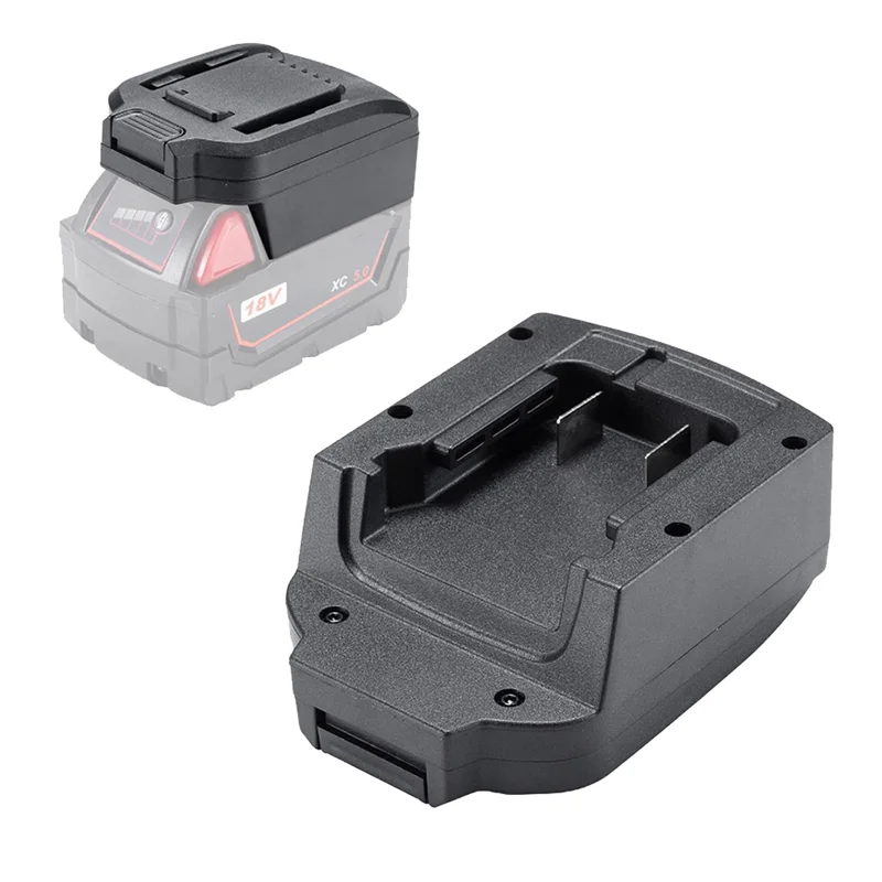 Adaptador de bateria para Milwaukee, M18 Conversão de bateria para WORX, 20V, 6PIN Lithium Battery Tool Converter