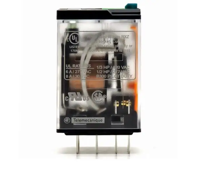 

Original RXM4AB2FD small electromagnetic intermediate relay 14-pin 6A DC110V four open and four close RXM4AB2FD