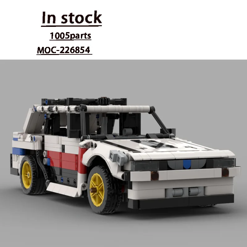 MOC-226854 New 90s Sports Supercar Racing Building Block Model, 1005 Parts, MOC Creative Boys' Children's Birthday Toy Gift